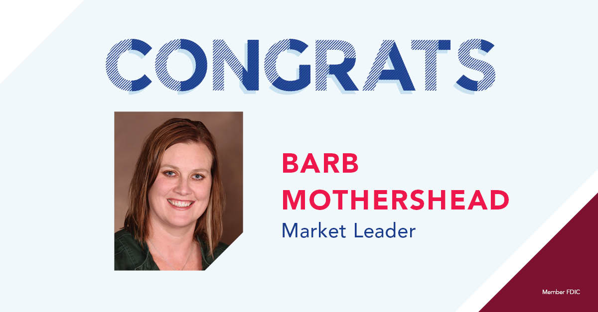 Mothershead Promoted to Market Leader Starion Bank